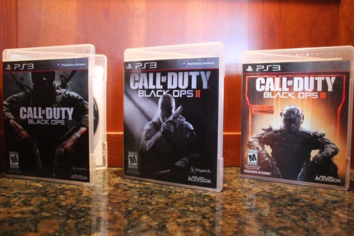 Call duty black ops - black, e