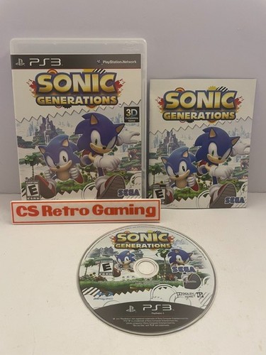 Sonic generations playstation - sonic,