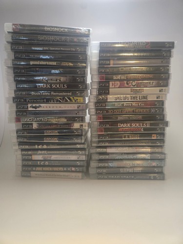 Sealed ps3 games lot brand - sealed,