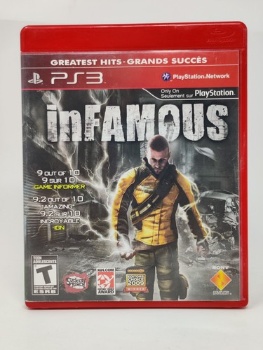 Infamous ps3 greatest - infamous, hits