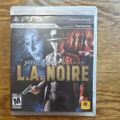 Noire rockstar games ps3 - l.a.,