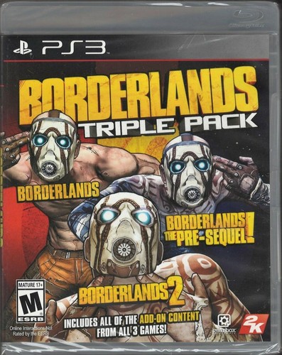 Borderlands triple pack ps3 - pack,